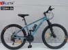 LUTA TZ044-26 mountain bike, with a dazzling blue color scheme, equipped with disc brakes and shock-absorbing front forks, is suitable for outdoor cycling enthusiasts details Picture